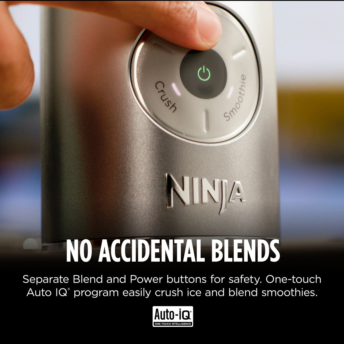 Ninja - Blast Max Portable Blender with 22oz Twist & Go Vessel - Cool Gray