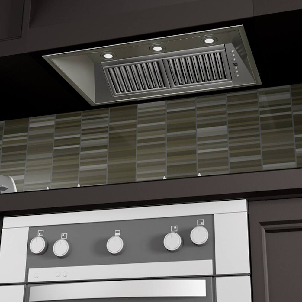 ZLINE - 34 inches - Externally Vented - Range Hood Insert - Stainless Steel