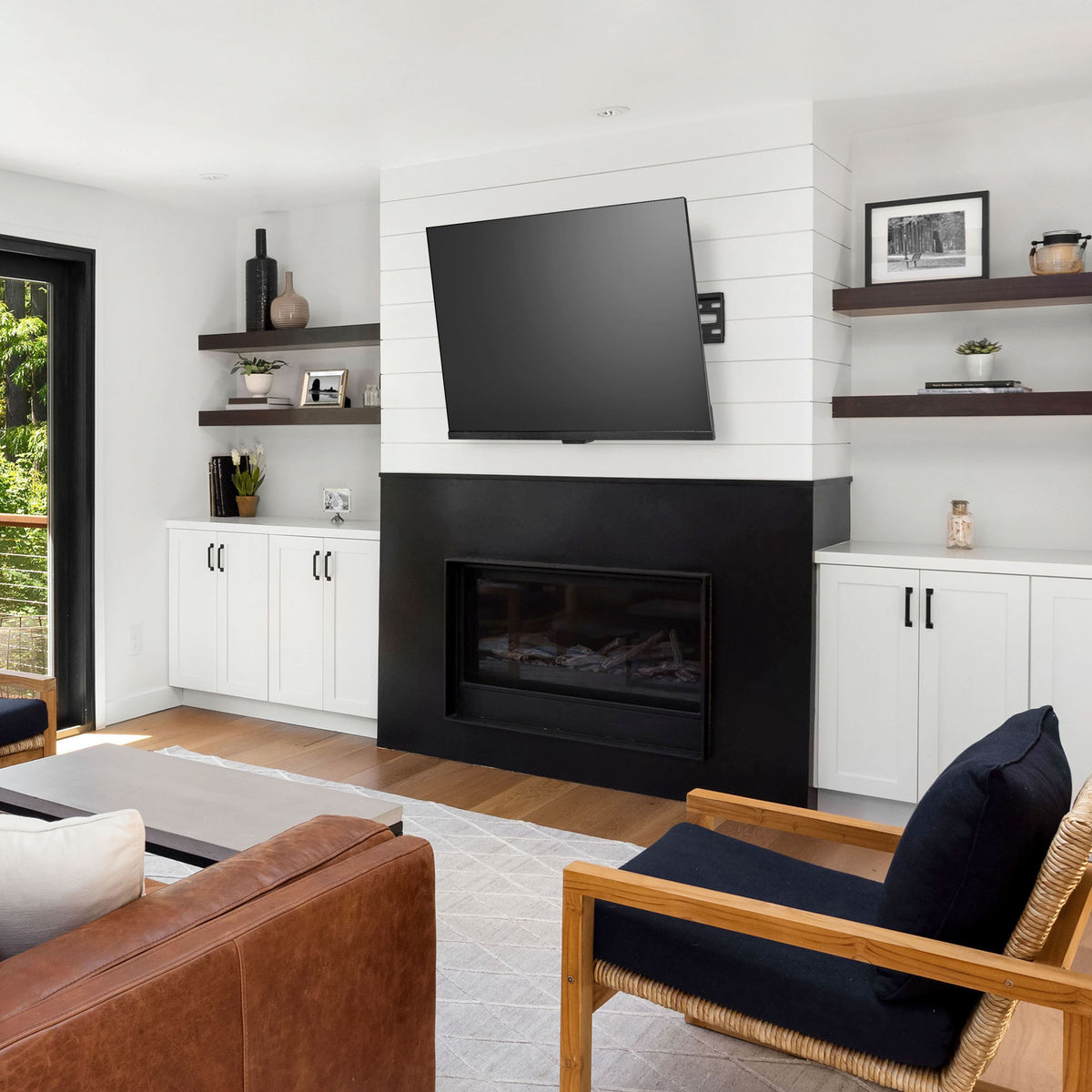 Insignia™ - Tilting TV Wall Mount for Most 42"–90" TVs - Black