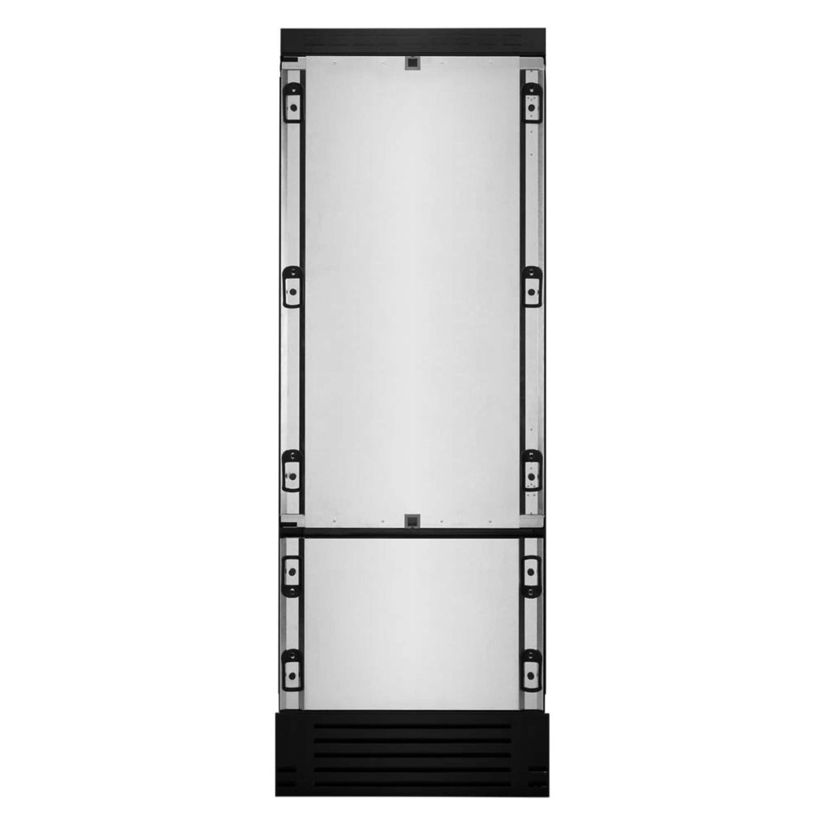 JennAir - 30 in. Wide 16.27 Cu. Ft. Bottom-Freezer Refrigerator with Daring Obsidian Finish Interior - Custom Panel Ready