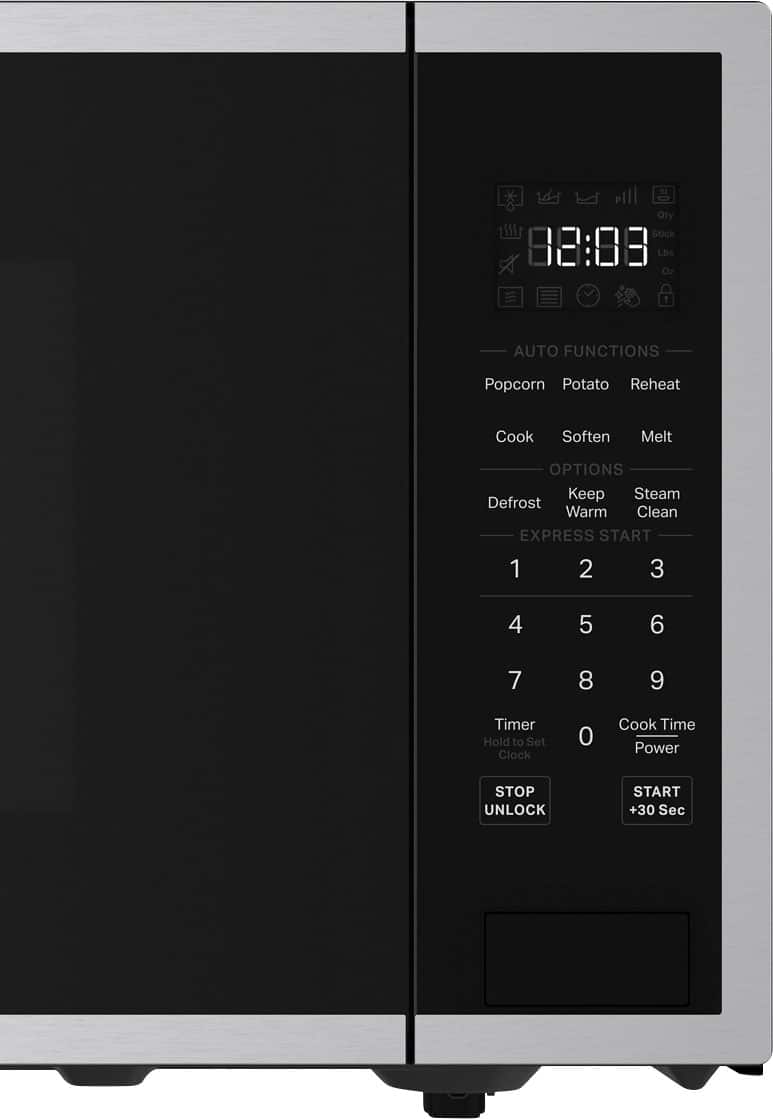 KitchenAid - 1.6 Cu. Ft. Countertop Microwave - Stainless Steel