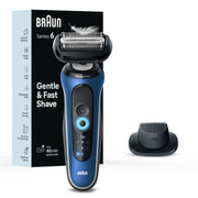 Braun - Series 6 Wet/Dry Electric Shaver - Blue