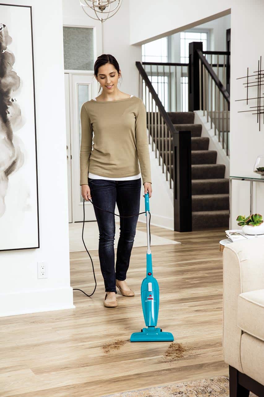 BISSELL - FeatherWeight Lightweight Stick Vacuum - Blue