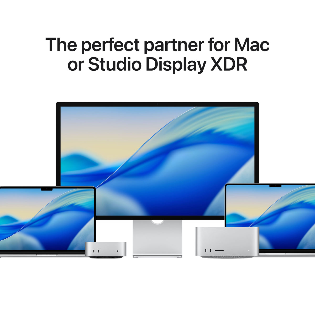 Apple - Studio Display - Standard glass - Tilt-adjustable stand - Silver