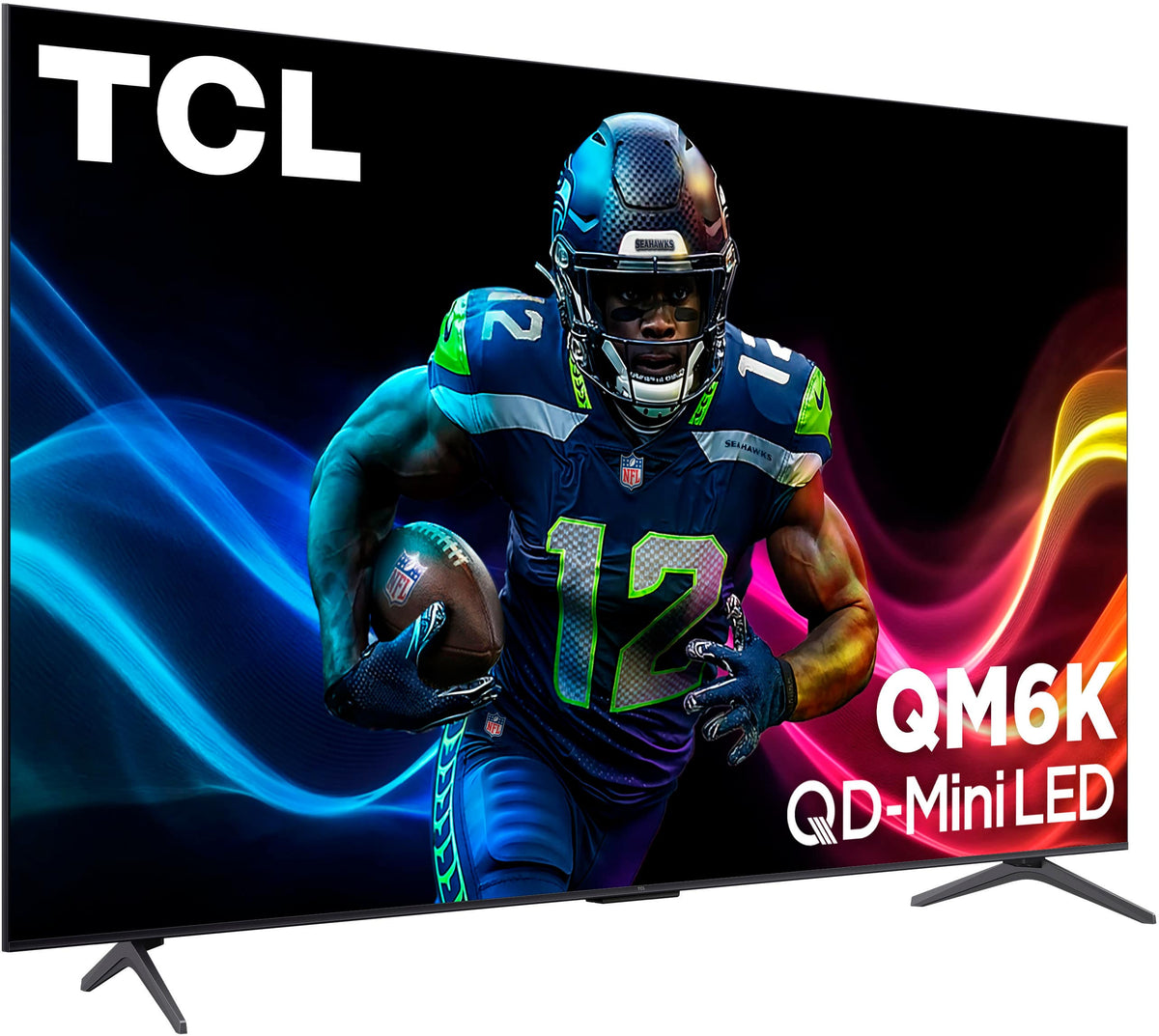 TCL - 65" Class QM6K Series 4K UHD HDR QD Mini LED Smart TV with Google TV with Gemini (2025)