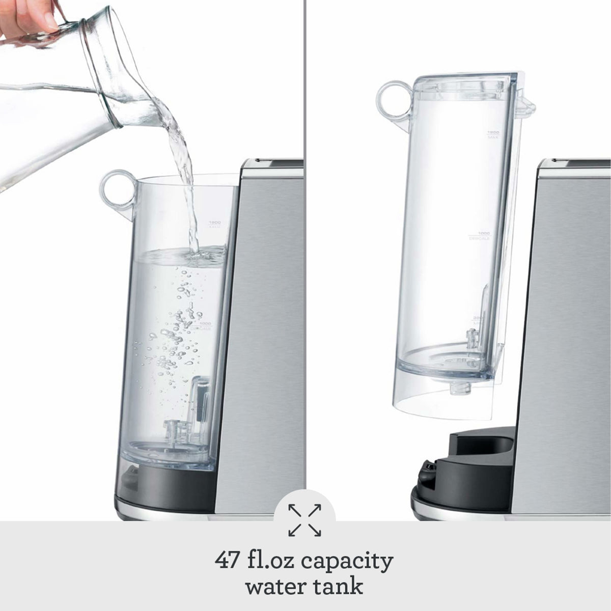 Breville - Bambino - Brushed Stainless Steel