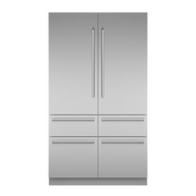 Thermador - Freedom Collection 48 in Wide 26.8 Cu. Ft. Smart Built-in French Door Bottom Freezer Refrigerator - Stainless Steel