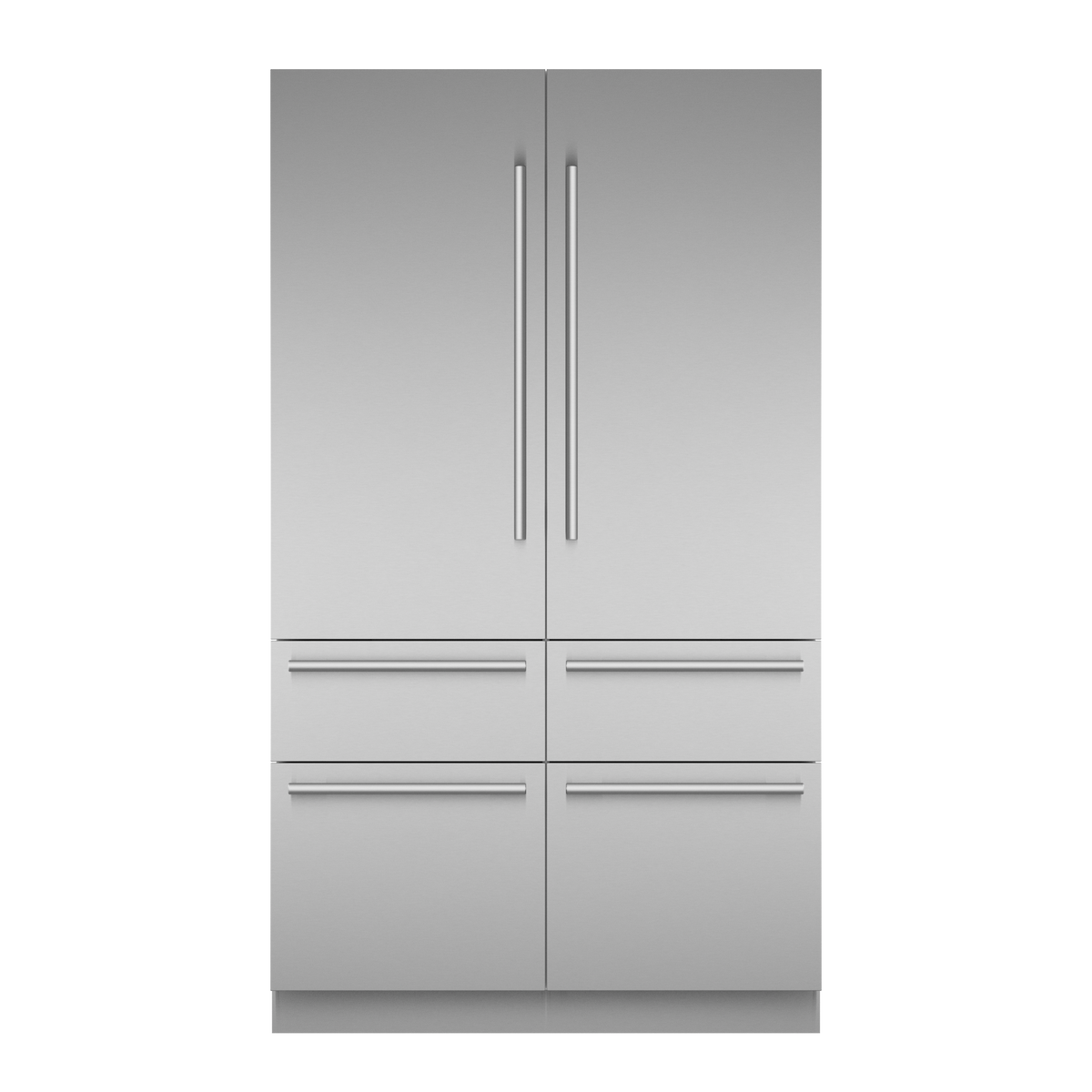 Thermador - Freedom Collection 48 in Wide 26.8 Cu. Ft. Smart Built-in French Door Bottom Freezer Refrigerator - Stainless Steel