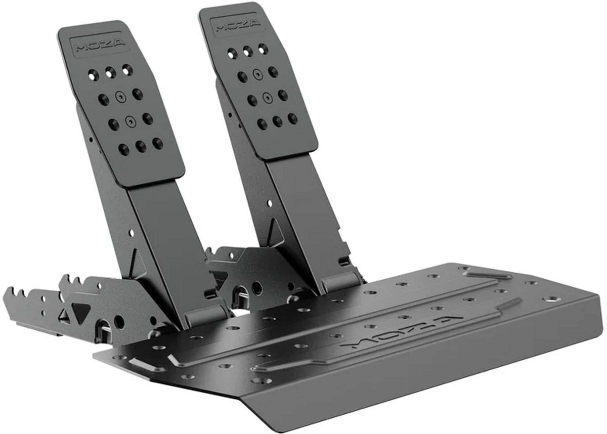 Moza Racing - R5 Pro Truck Bundle for Windows (Pedals, Wheelbase, Steering Wheel & Clamp) - Black