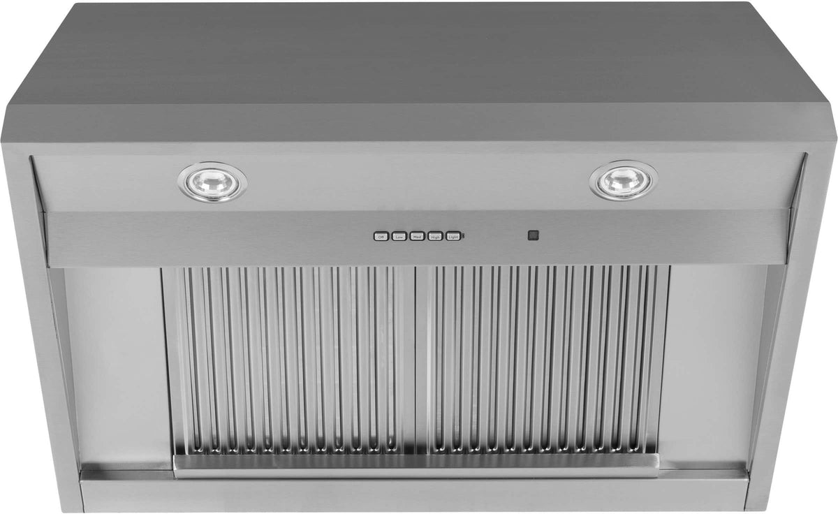GE Profile - 36 inches - Convertible - Downdraft Range Hood - Stainless Steel