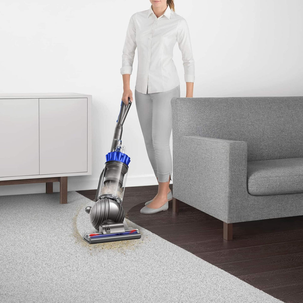Dyson - Exclusive Ball Animal 2 Plus Corded Upright Vacuum with 5 Accessories - Molded Blue