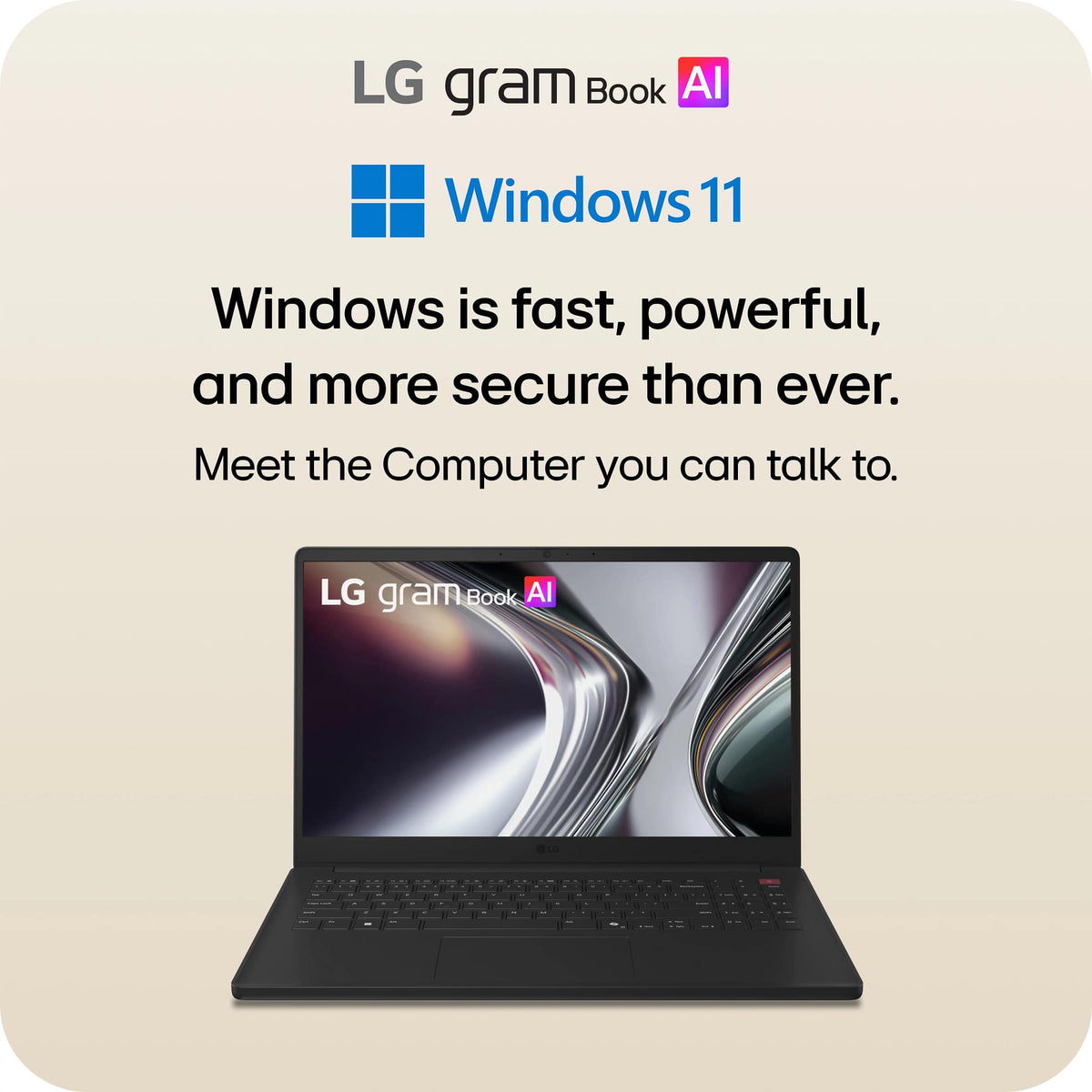 LG - gram Book 15" 2K Touchscreen Laptop - Intel Core Ultra 5 Processor 115U - 16GB RAM - 512GB SSD - Black
