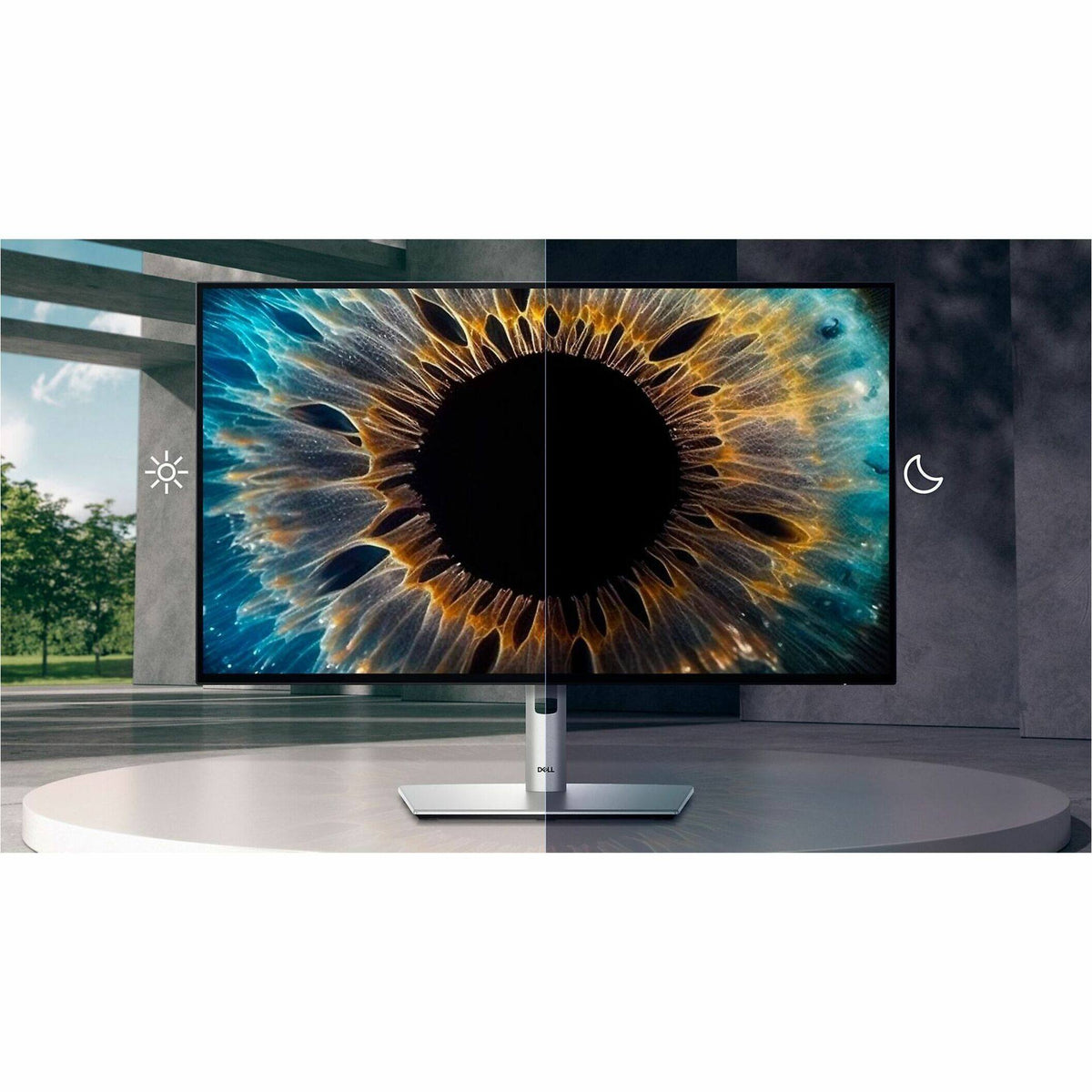 Dell - UltraSharp 27" IPS LED 120Hz Monitor (USB, HDMI) - Platinum Silver, Silver