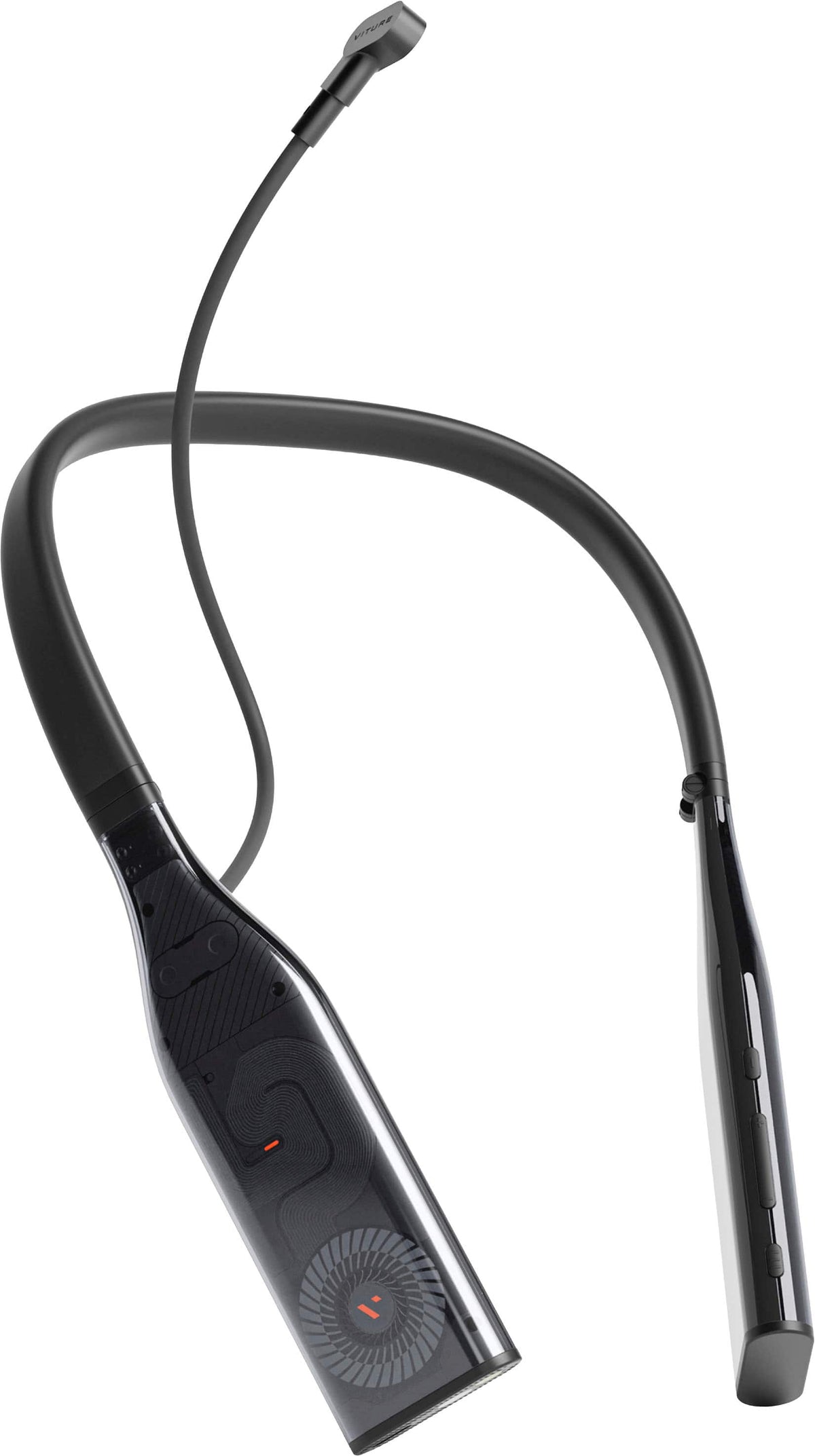 VITURE - Pro Neckband - Multi-screen/3DoF/Smooth Follow/Ambient Mode, 3D Player, AI Assistant - 12GB+256GB - Black
