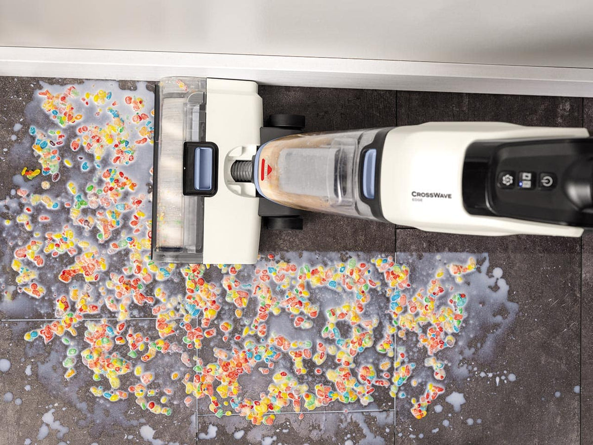 BISSELL - CrossWave Edge All-in-One Multi-Surface Cleaner - White