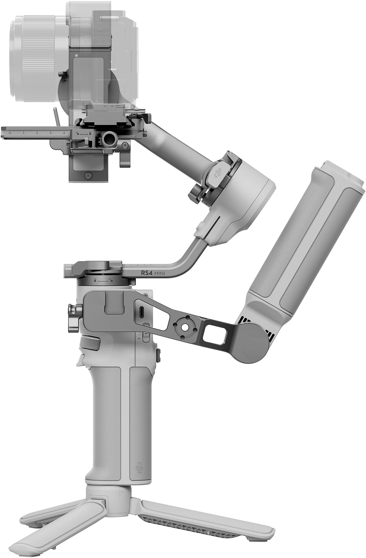 DJI - RS 4 Mini Combo 3-Axis Gimbal Stabilizer - Gray