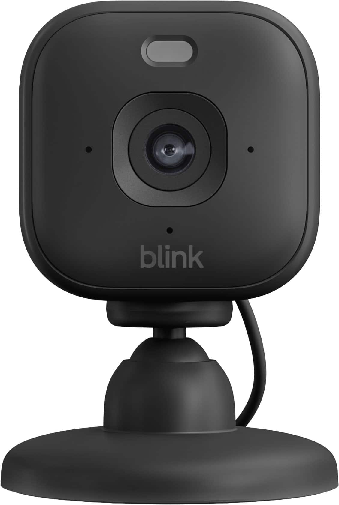 Blink - Mini 2K+ Compact plug-in security camera, 2K video resolution, color night vision, enhanced audio - 1 Cam - Black
