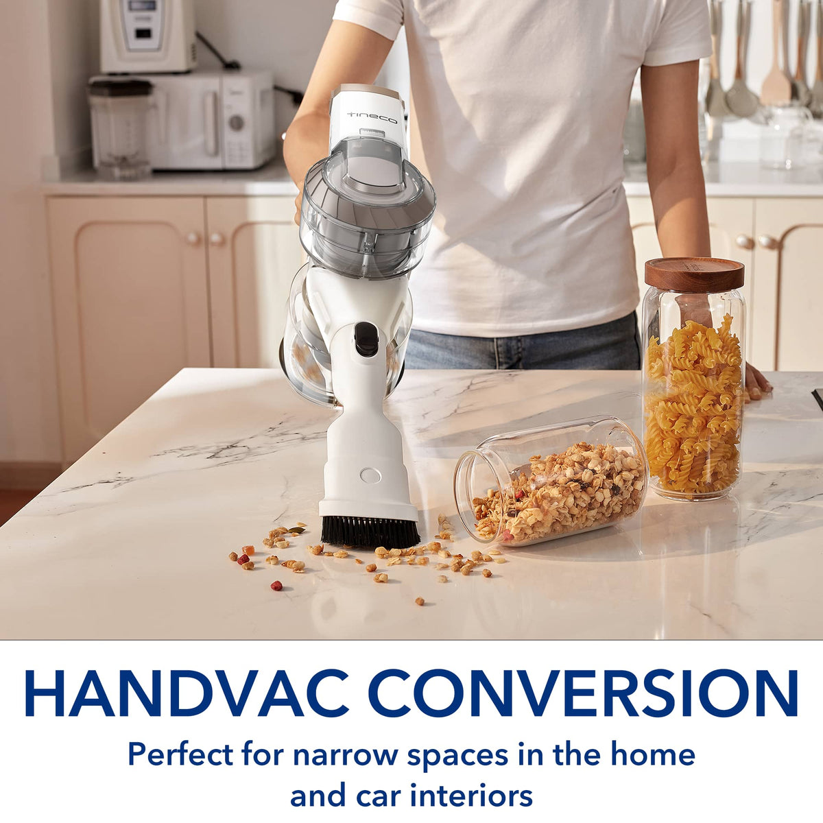 Tineco - Restored PWRHero 11 ZT Cordless Vacuum (Refurbished) - White
