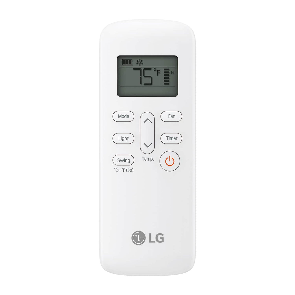LG - 250 Sq. Ft. 6,000 BTU DOE Portable Air Conditioner - White