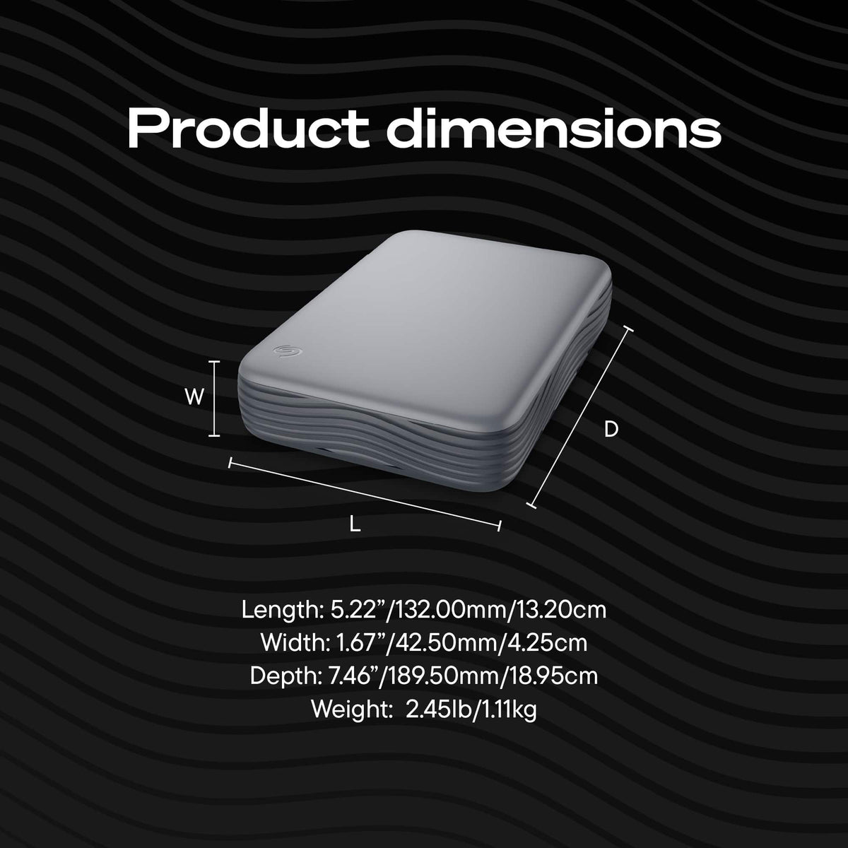 Seagate - Expansion Desktop External HDD 8TB - Black