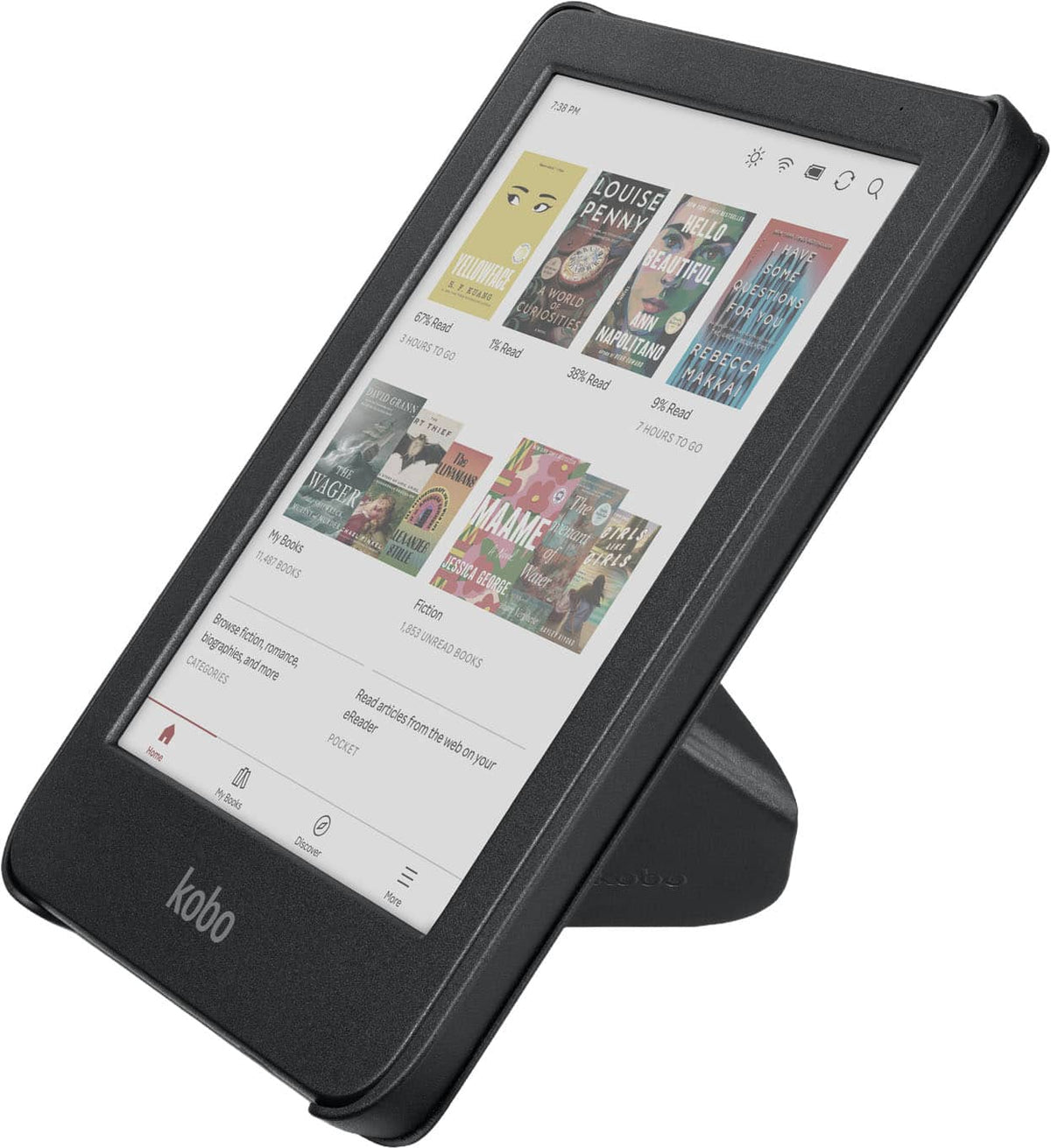 Kobo - Clara Color/BW SleepCover Case - Black