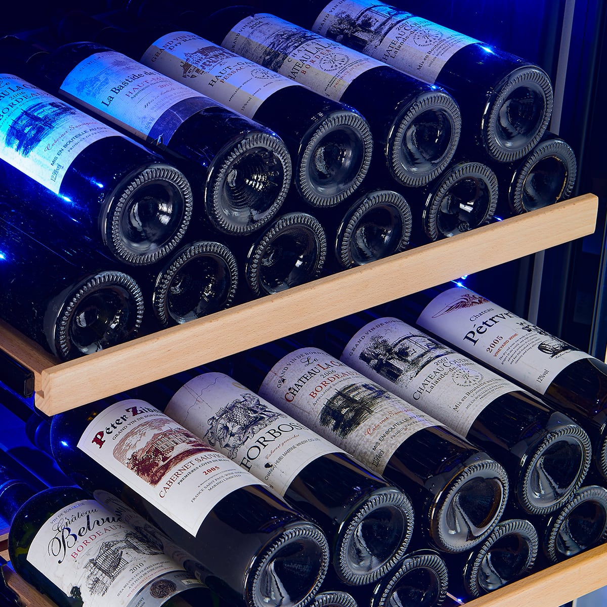 Forno Appliances - Azienda Dual Zone Convertible 108-Bottle Wine Cooler - Stainless Steel