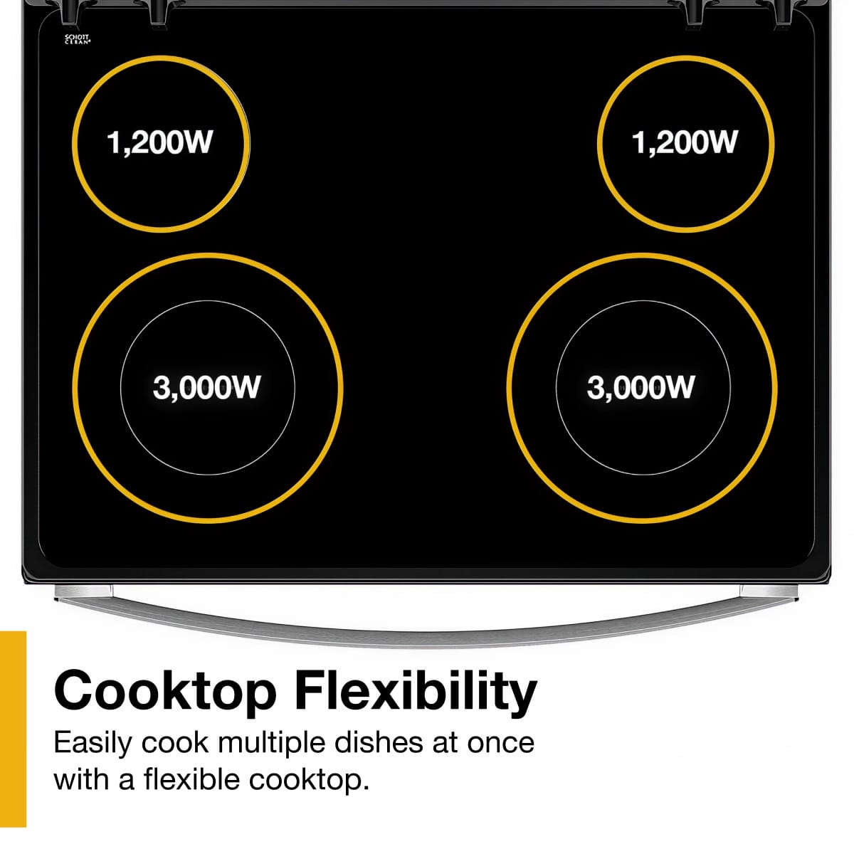 Whirlpool - 30 in. Wide 4 element 5.3 cu. ft. Freestanding Electric Range with No Preheat Mode - White