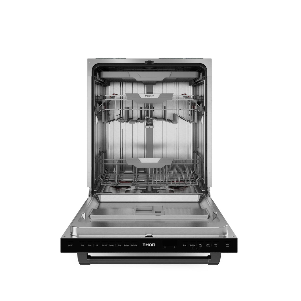 Gordon Ramsay Series by THOR Kitchen 24 Inch Dishwasher with Black Hardware - Stainless Steel