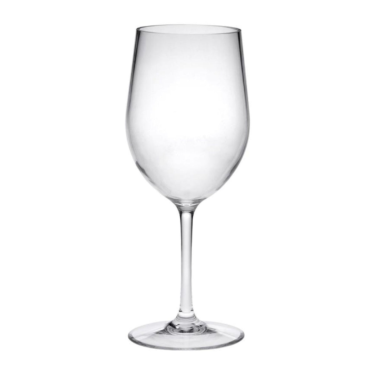 Leadingware Tritan Plastic Wine Glasses (Set of 4), Unbreakable, Bpa Free, 12Oz - Clear