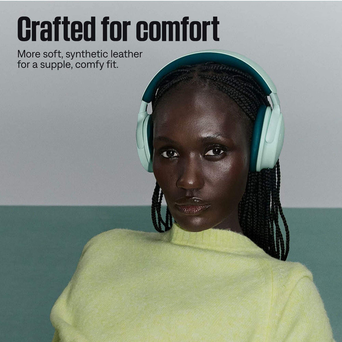 Bose - QuietComfort Headphones (2nd Gen) - Wireless, Over Ear, Active Noise Cancelling, Immersive Audio, USB-C Charging - Dewdrop Mint