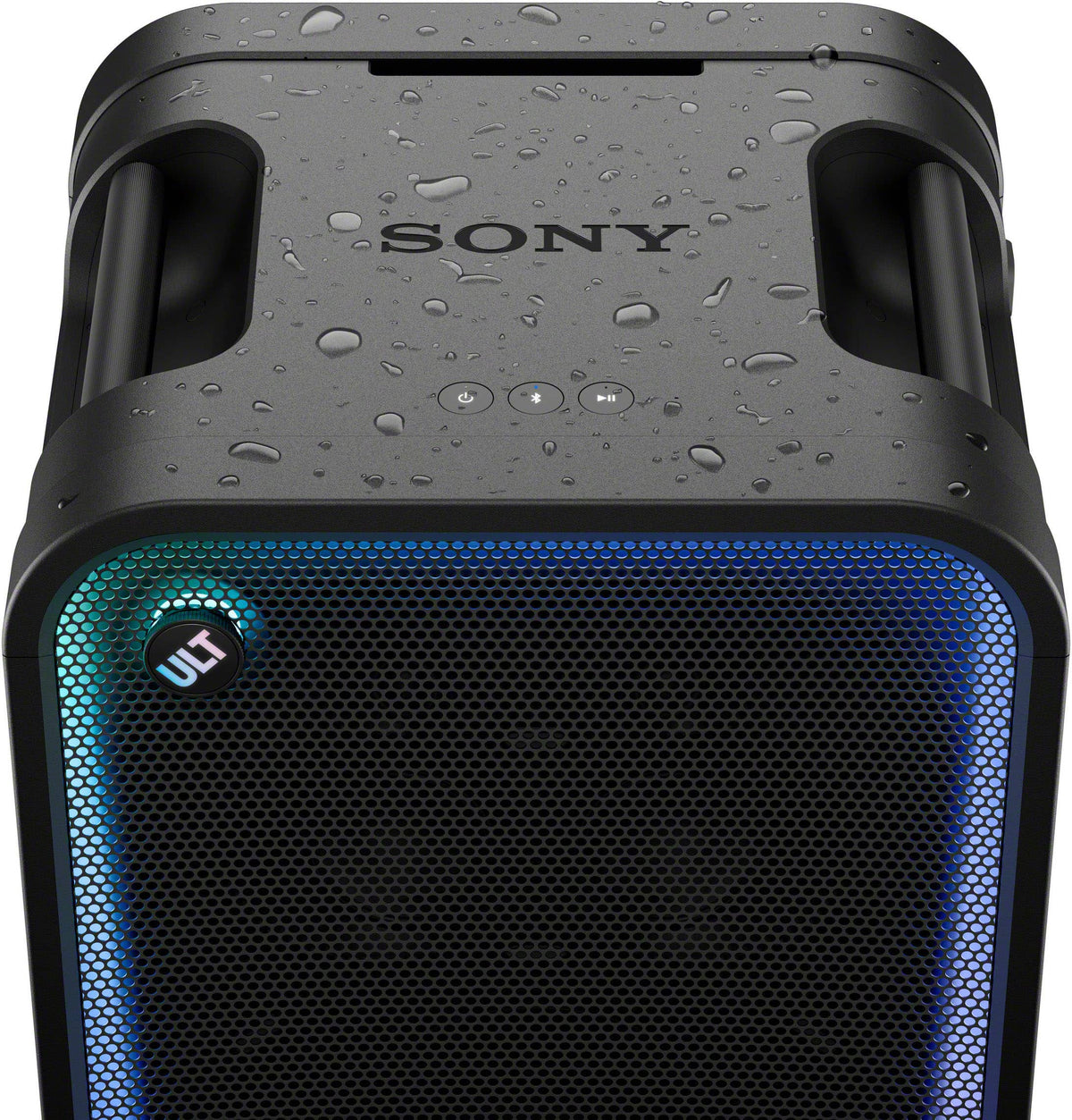 Sony - ULT TOWER MAX High-Powered Party Speaker with XLR/RCA Inputs - Black