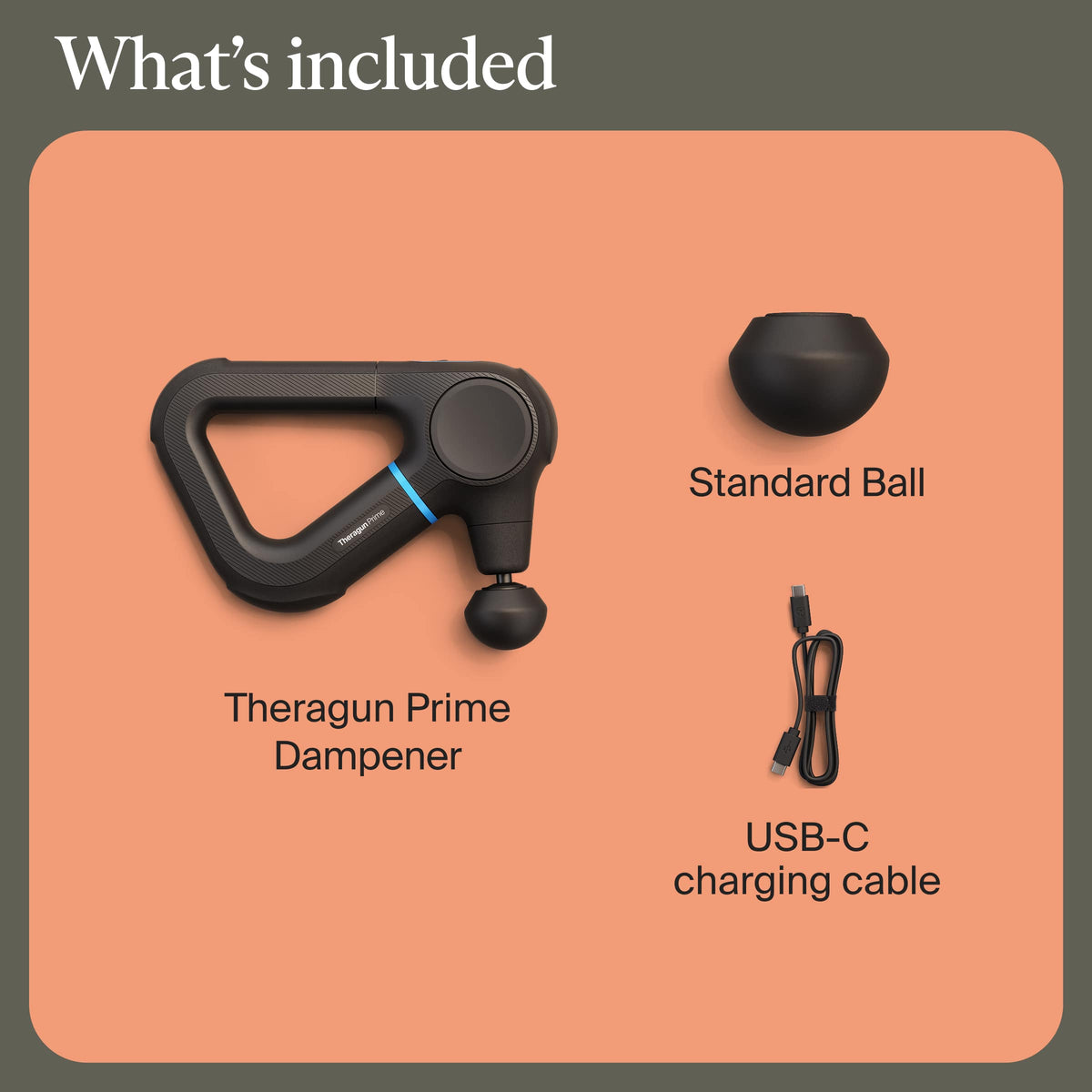 Therabody - Theragun Prime (6th Generation) - Powerful Massage In A Durable, Impact-Resistant Design For Reliable Recovery - Black