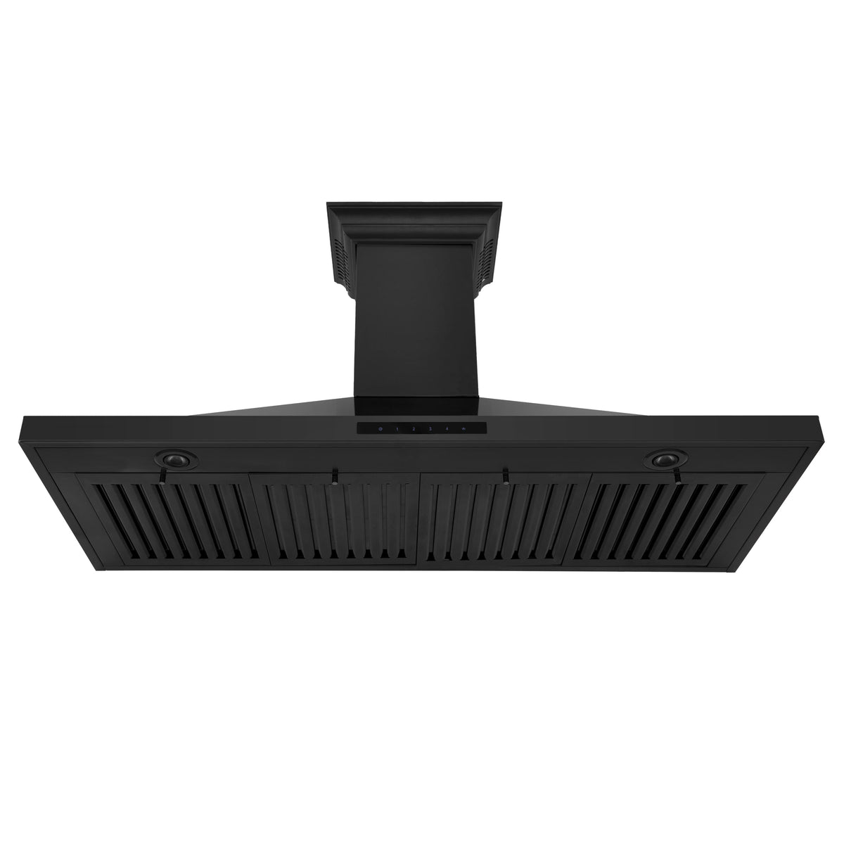 ZLINE - 42 inches - Externally Vented - Wall Range Hood - Black Stainless Steel