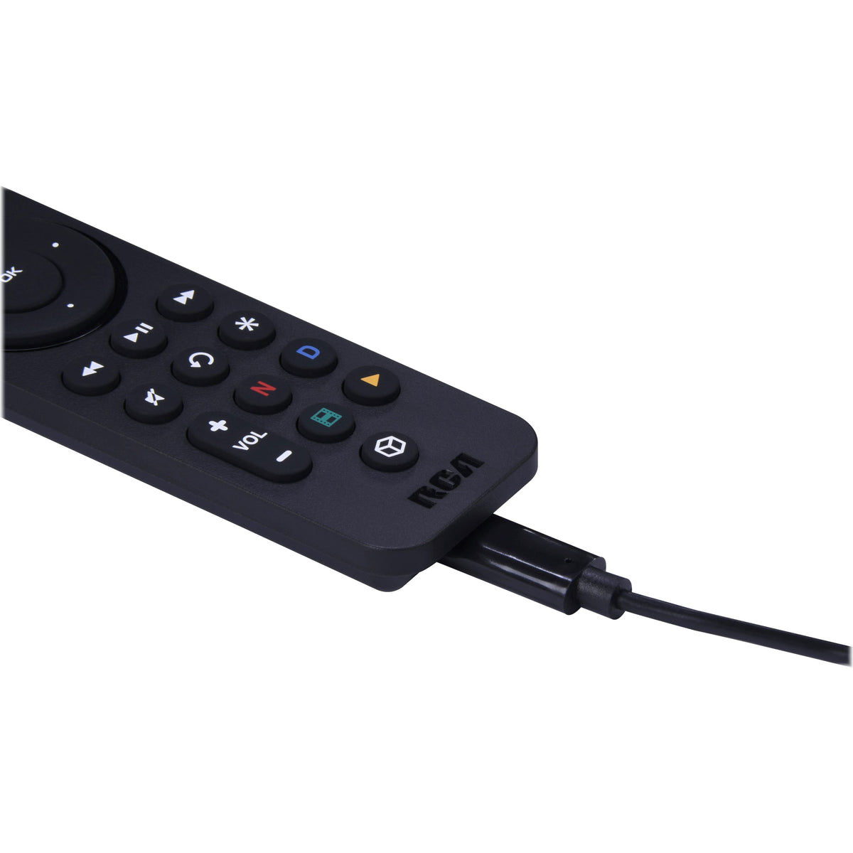 RCA - Rechargeable 3-Device Universal Remote - Black