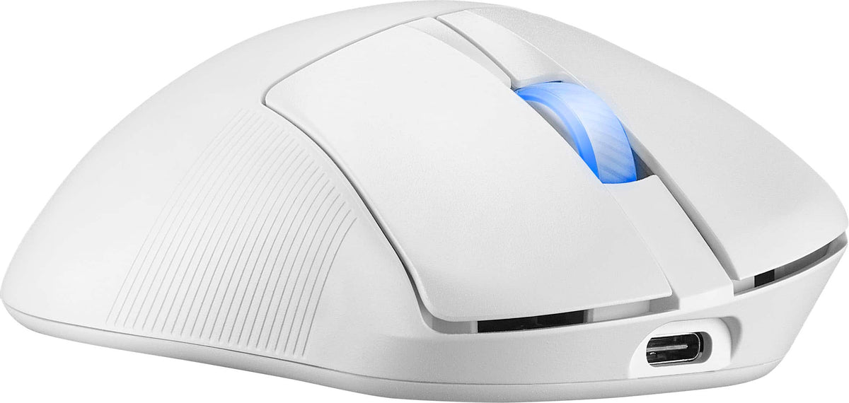 ASUS - ROG Keris II Ace Ultralight Wireless Optical Gaming Mouse with ROG SpeedNova Wireless Technology - Wireless - White