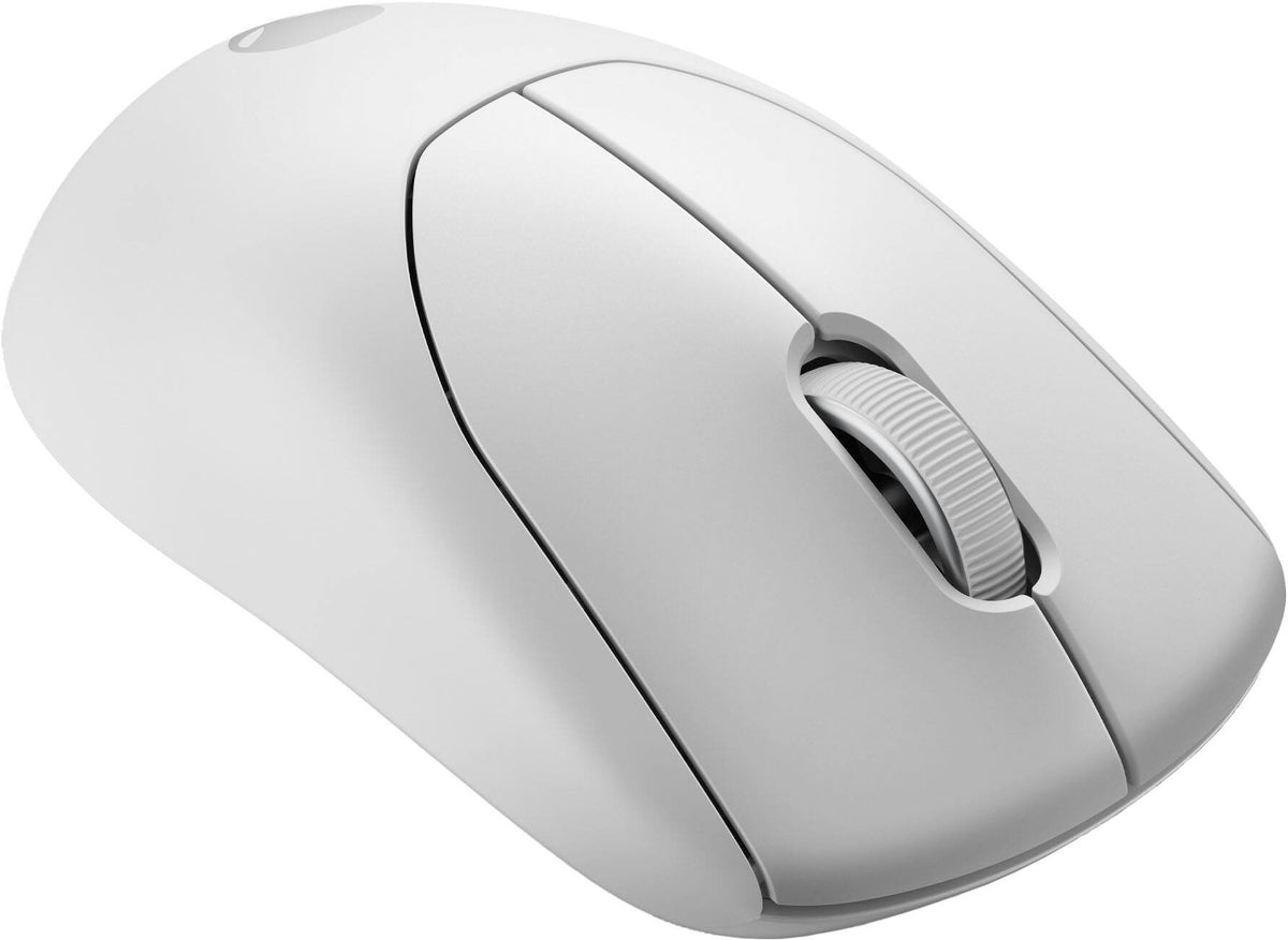 Alienware - Pro Optical Ambidextrous Gaming Mouse for PC with 6 Programmable Buttons - Wireless - Lunar Light