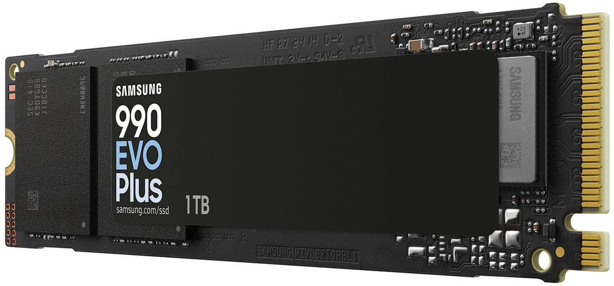 Samsung - Geek Squad Certified Refurbished 990 EVO PLUS SSD 1TB, PCIe Gen 4x4 | 5x2 M.2 2280, Speeds Up to 7,150 MB/s
