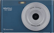 Vivitar - Full HD 1080P Point and Shoot Digital Camera - Navy Blue