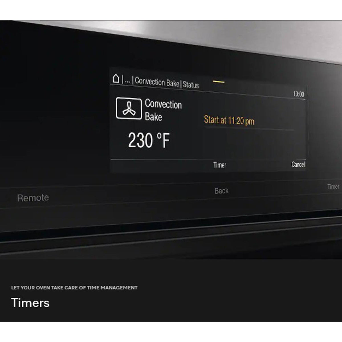 Miele - H7280 BP 30" VitroLine DirectSensor S Convection Oven 4.59 cu ft - Obsidian Black