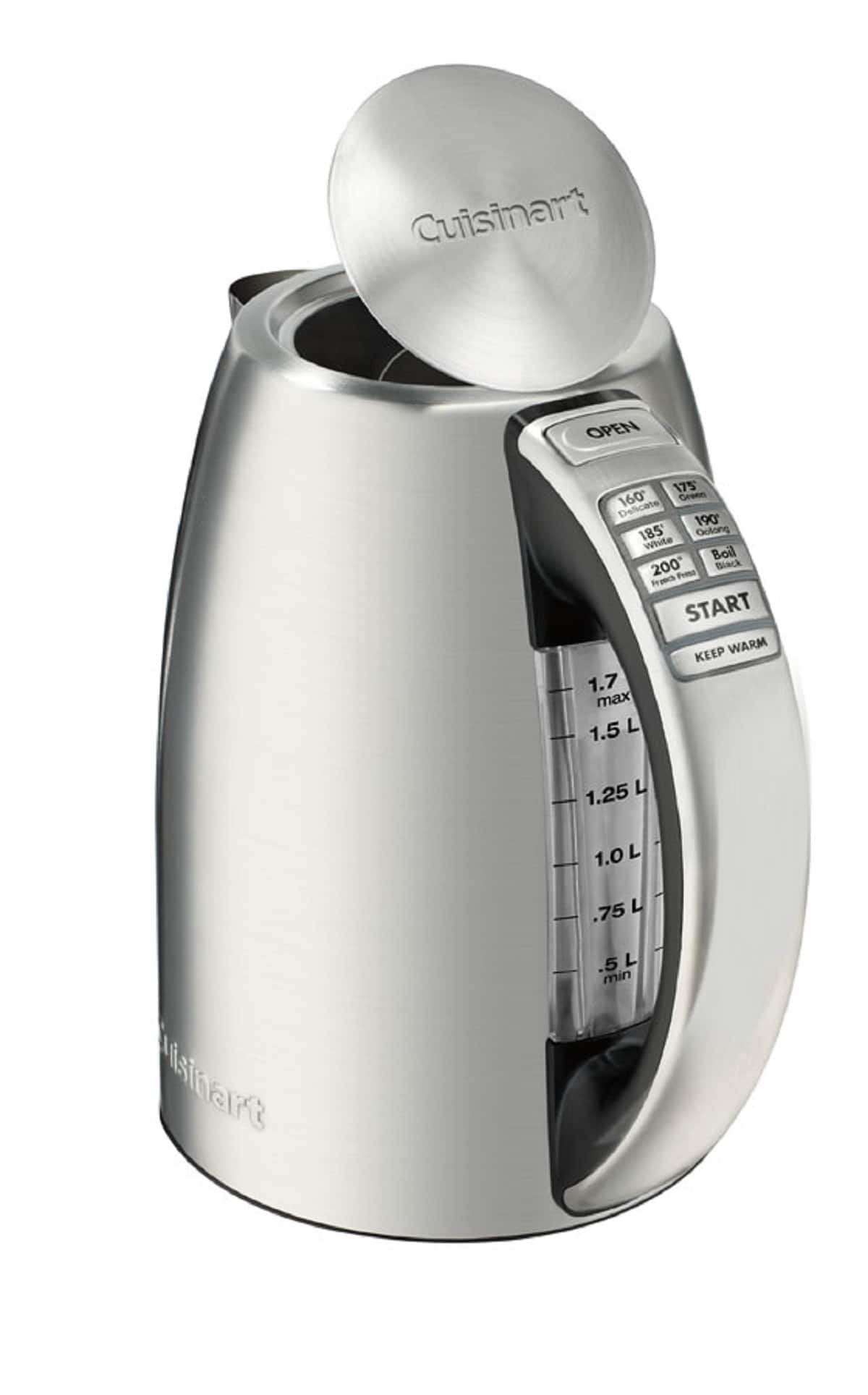Cuisinart - PerfecTemp Cordless Electric Kettle - Silver