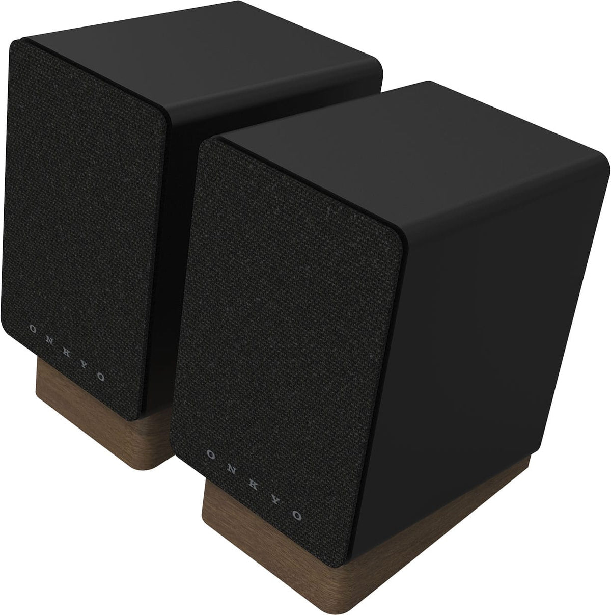Onkyo - Creator Series GX10DB2.0 Bluetooth Powered Speakers, Pair - Black