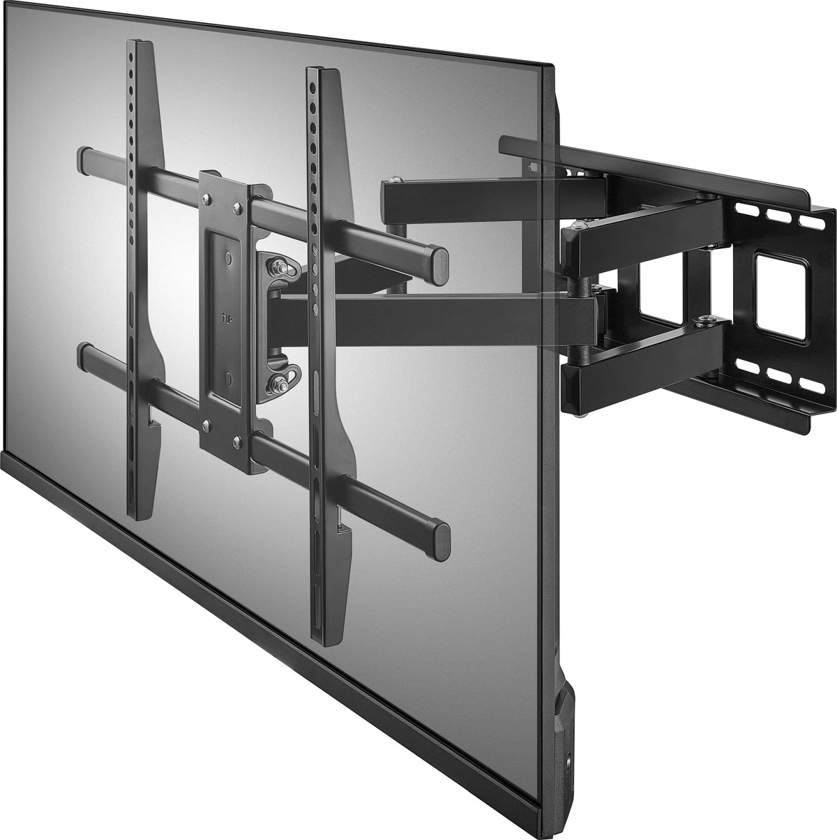 Insignia™ - Full-Motion TV Wall Mount for Most 42–90" TVs, Up to 120 lbs. — Extends 20" - Black