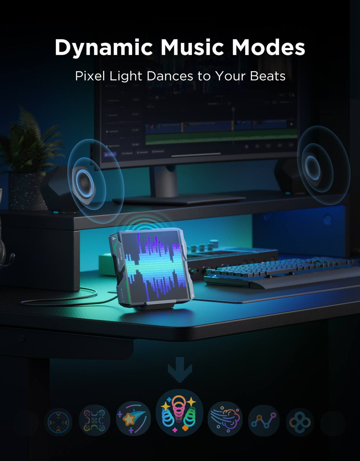Govee - Gaming Pixel Light - Multi