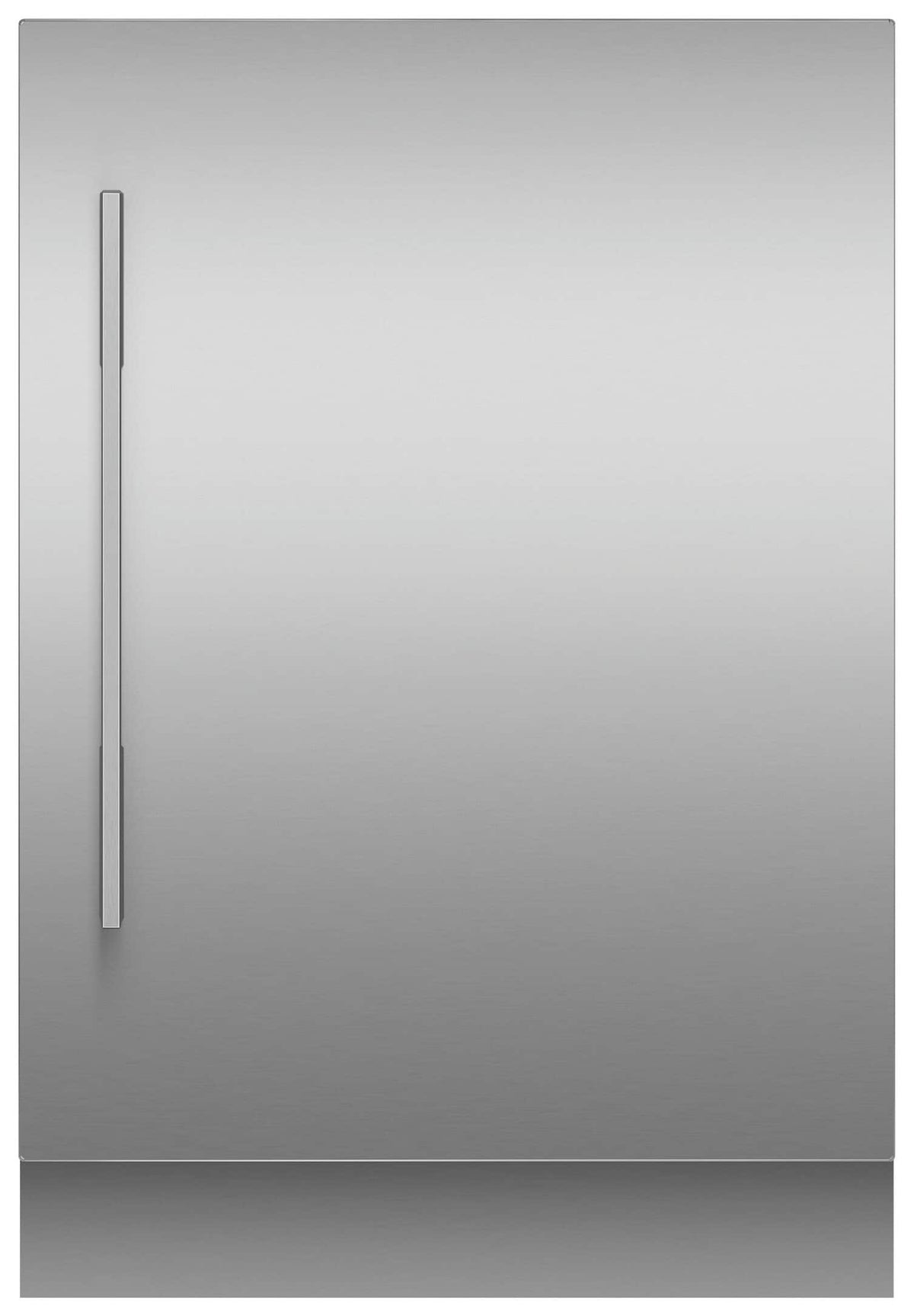 Fisher & Paykel - 24" Integrated Wine Cellar or Beverage Refrigerator Solid Door Panel, Right Hinge - Stainless Steel