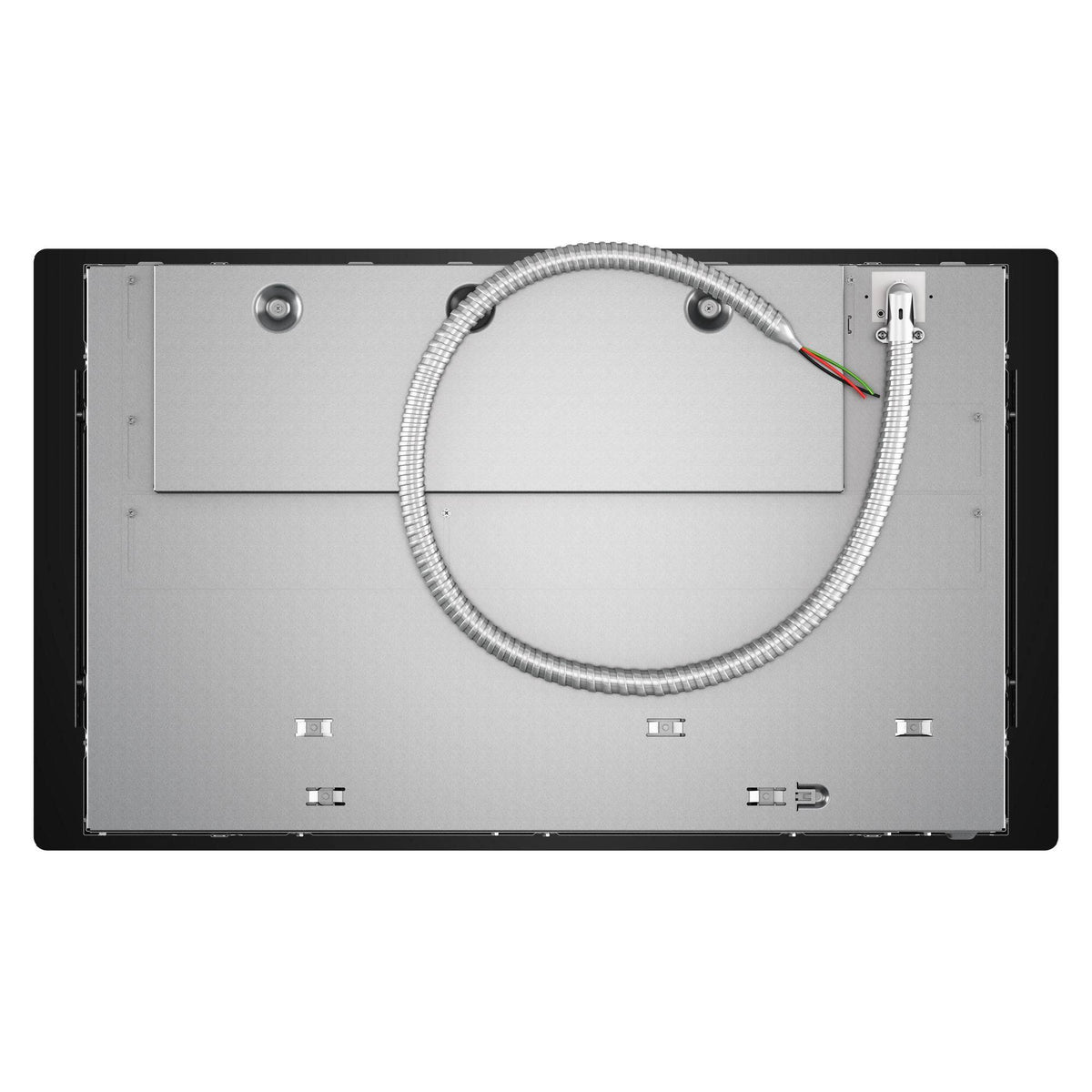 Whirlpool - 36 in. Wide 5 element Electric Induction Cooktop with Temp Cook Technology and WipeClean Coating - Black