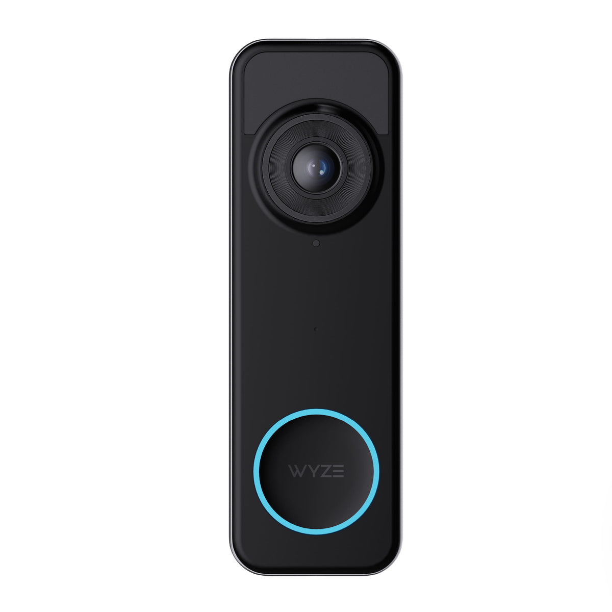 Wyze - Battery Video Doorbell - Battery or Wired with 1536x1536 HD+, WiFi, Color Night Vision, Motion Detection, 2-Way Audio - Black