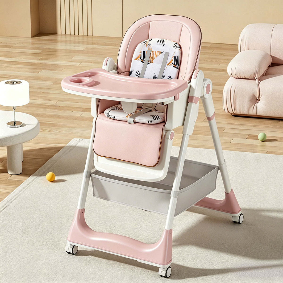 Silla alta ajustable para bebé