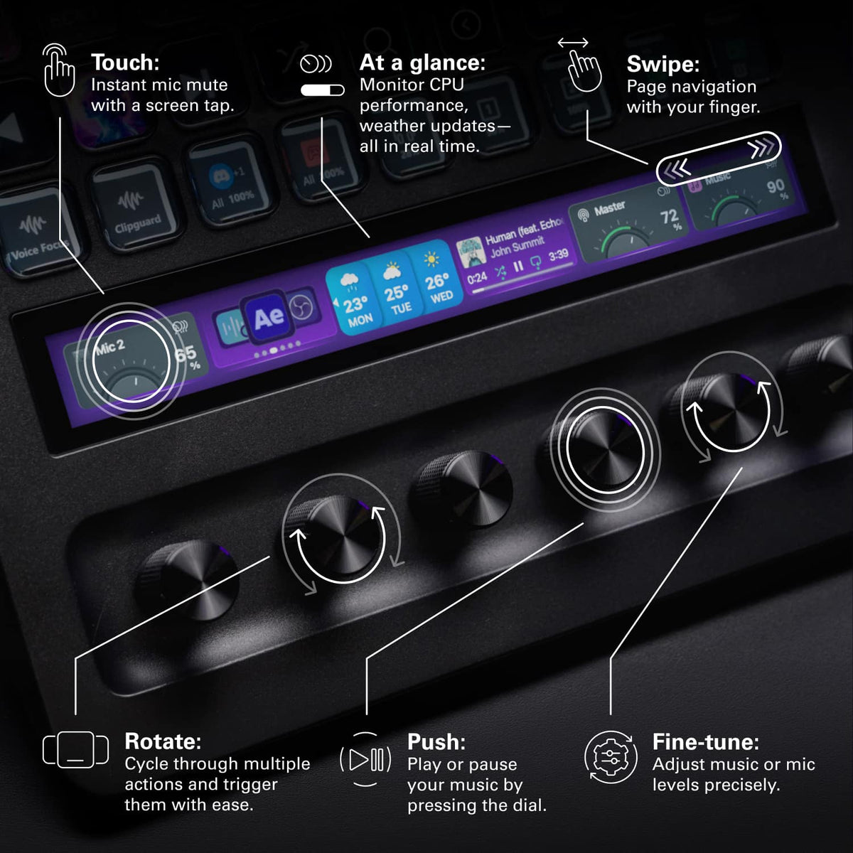 Elgato - Stream Deck + XL - Black