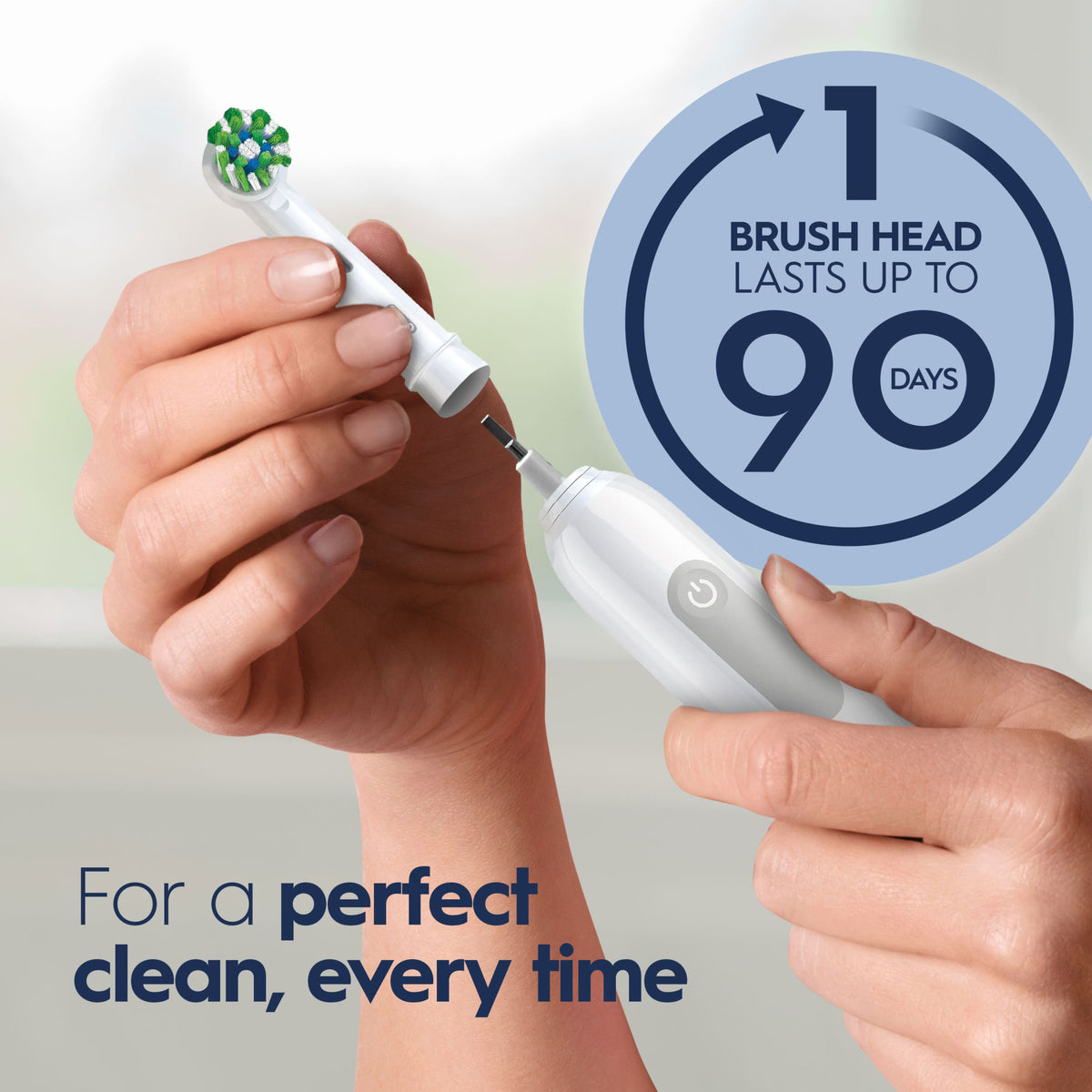 Oral-B - Pro 1000 Electric Toothbrush - White