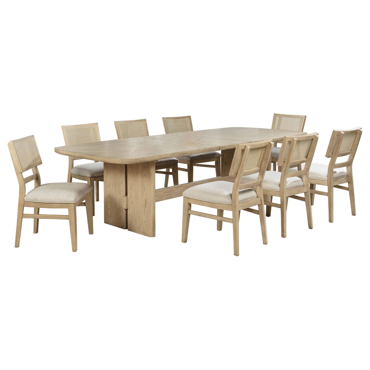 Kimpton - Juego de mesa de comedor rectangular